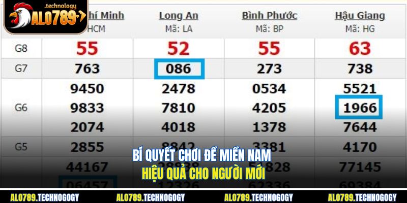 Cách Đánh Đề Miền Nam - Chuẩn Xác Nhất Dành Cho Người Mới 4 Người chơi sử dụng phần mềm thống kê soi cầu
